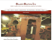 Tablet Screenshot of machinedealer.com